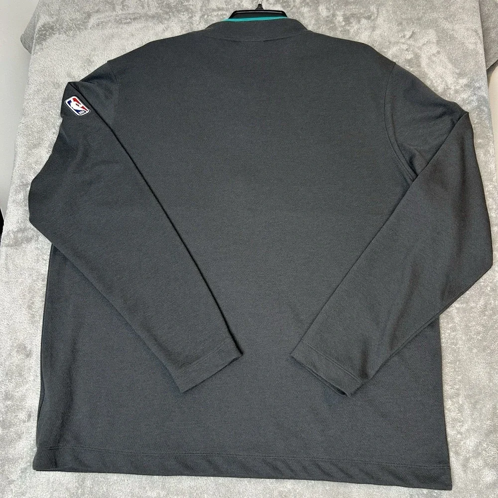 Nike Washington Wizards Half Zip Pullover Men's Sz XL Gray City‎ Edition Dri-Fit
